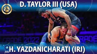 David Taylor III (USA) vs Hassan Yazdanizharati (IRI) - Final \/\/ World Championships 2022 \/\/ 86kg
