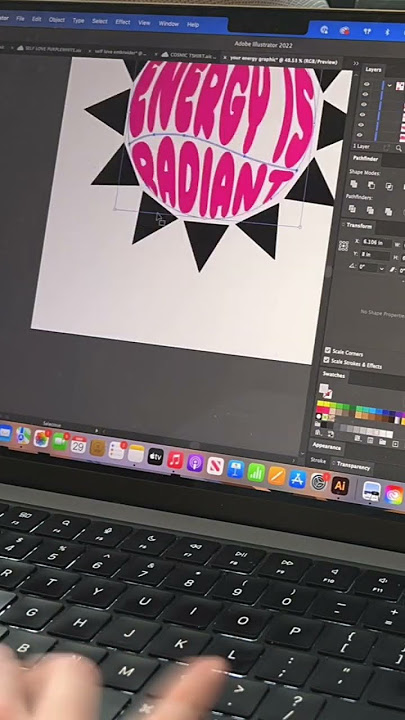 Best way to clear my head☀️ #adobeillustrator #inspirationalquotes #graphicdesigner #positivevibes