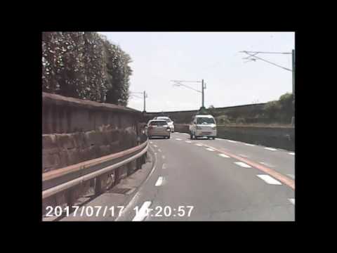 車載動画　鹿児島市～姶良市　姶良ニュータウン団地　ｘ8倍速　風景