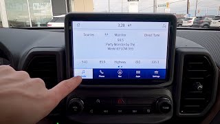 Learn all about Sync3 in the 2021 Ford Bronco Sport Outer Banks
