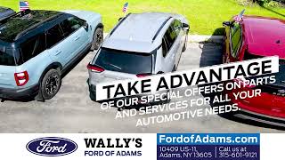 Upgrade Your Ride at Wally's Ford of Adams! 🏪🚗🔧