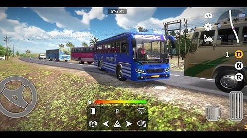 Bus Simulator Kerala Gameplay | Real Indian Bus Driving Game 2025 | KSRTC City & Hill Routes Android