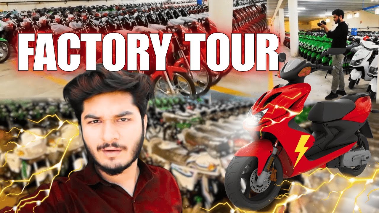 Pakistan's Biggest Electric Scooty Factory Tour || Nabeel Paracha