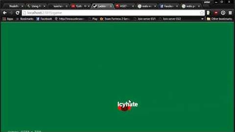 Node.JS clusterSocket game progress