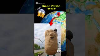 Giant Potato  On Google Earth And Google Maps  shots sygoogleearth potato sygoogleearth