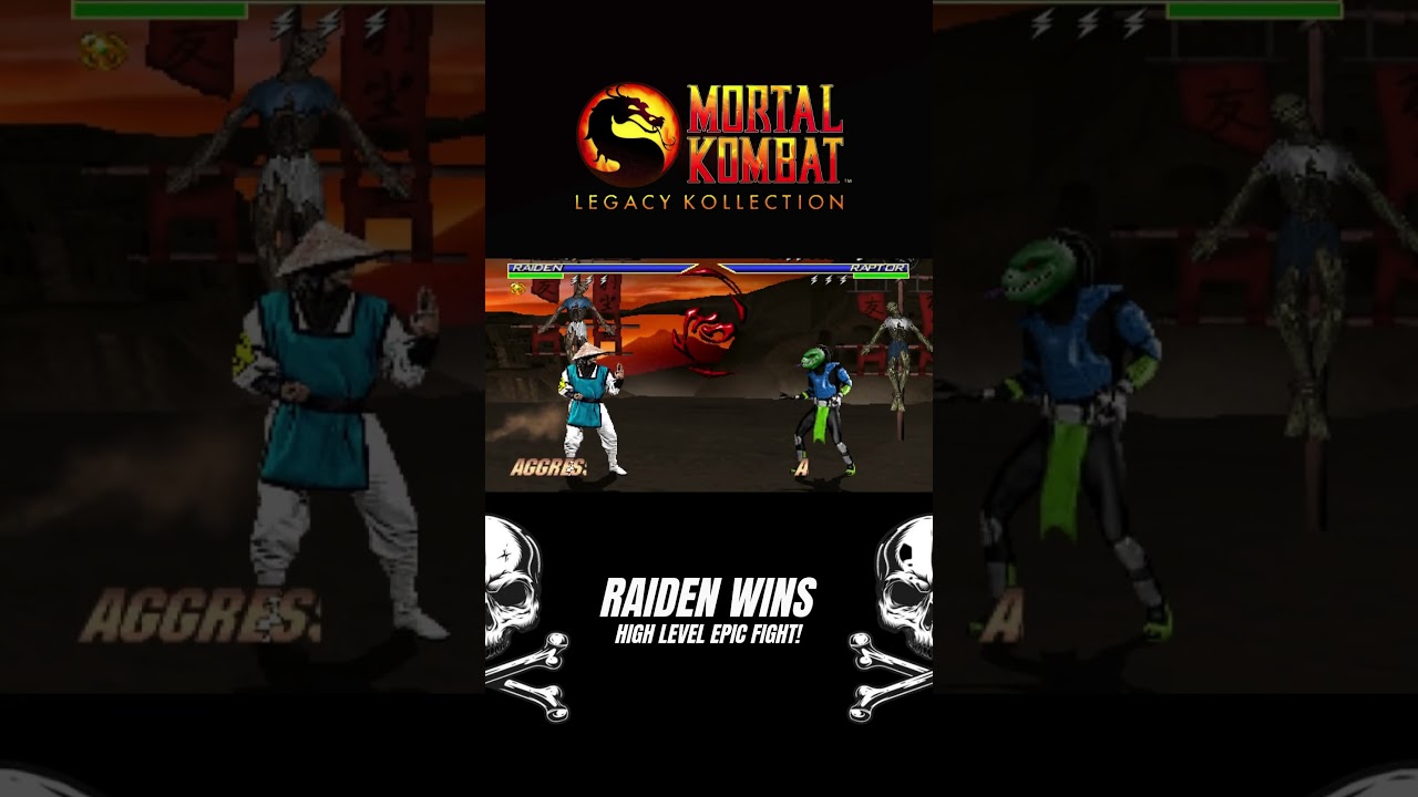 RAIDEN VS REPTOR - MORTAL KOMBAT LEGACY KOLLECTION 2026  