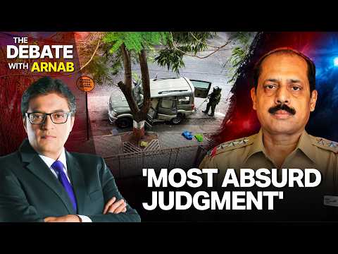 'It's A Cover-Up': Top Lawyers Slam Sachin Vaze Bail | Who Wants Vaze Out? | Debate With Arnab