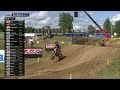 Mistake by Längenfelder, Lata and Sacha Coenen pass 1st and 2nd! #MXGPLatvia