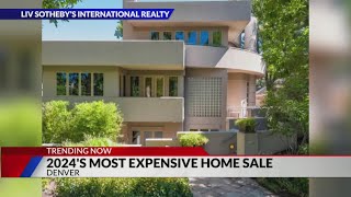 This Cherry Creek home is most expensive sale in Denver in 2024