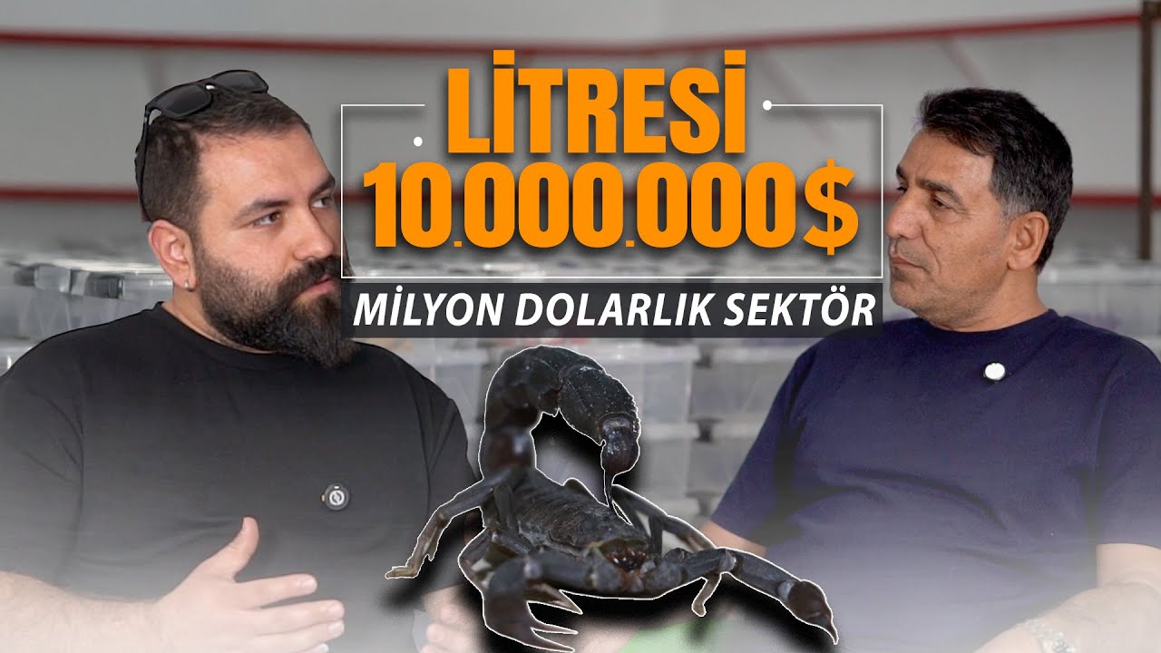 MİLYON DOLARLIK SEKTÖR - AKREP ZEHRİ LİTRESİ 10 MİLYON DOLAR