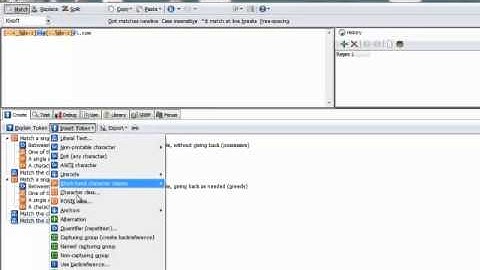 RegexBuddy-create regular expression
