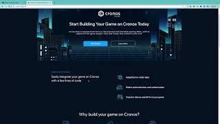 How to integrate Web3 games with Cronos chain
