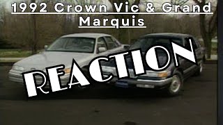 1992 Crown Victoria & Grand Marquis (Reaction) Motorweek Retro Motorweek Retro Review 1992 Crown Victoria Grand Marquis