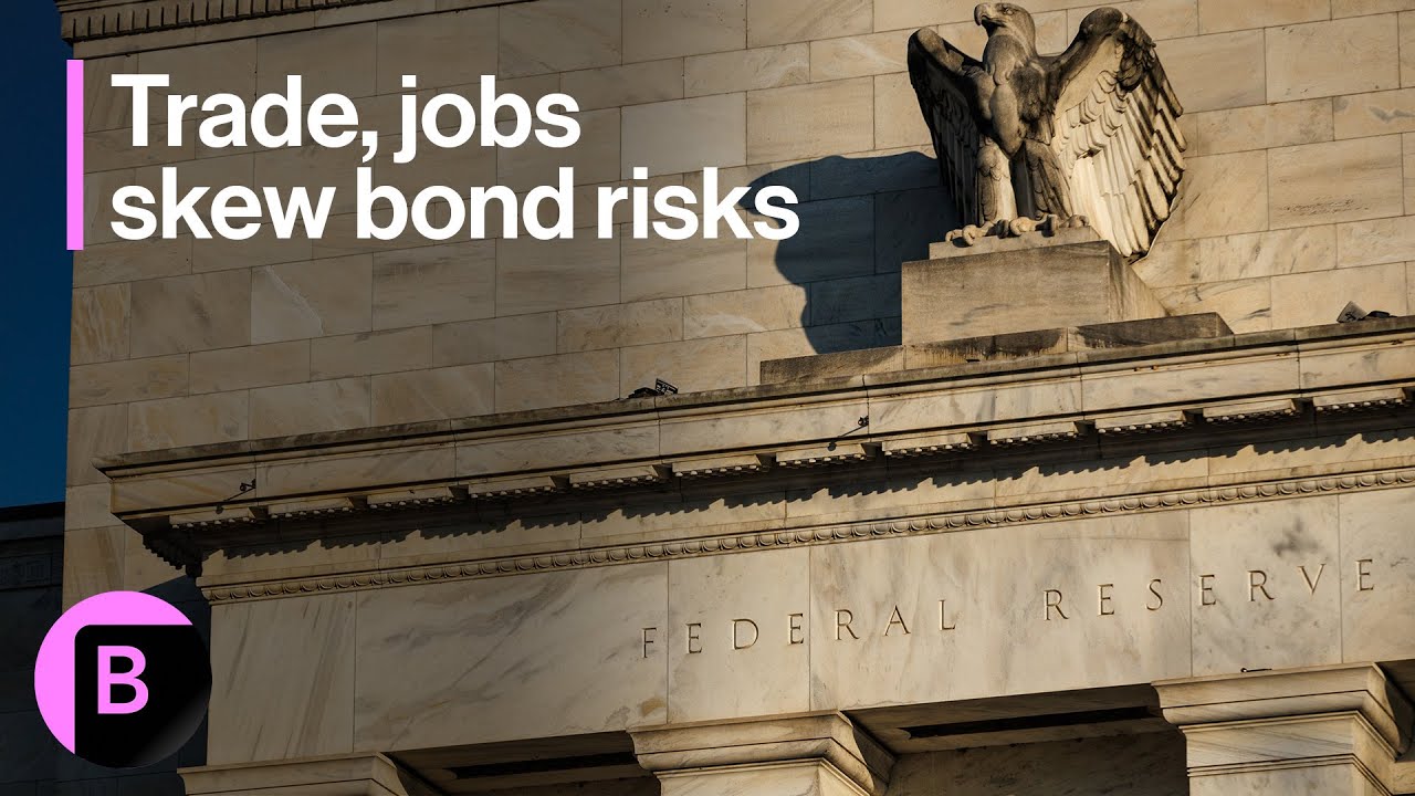 Trade and Jobs Skew Bond Risks Negative: 3-Minute MLIV
