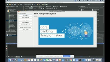 Java And MySQL Project on Bank Management System