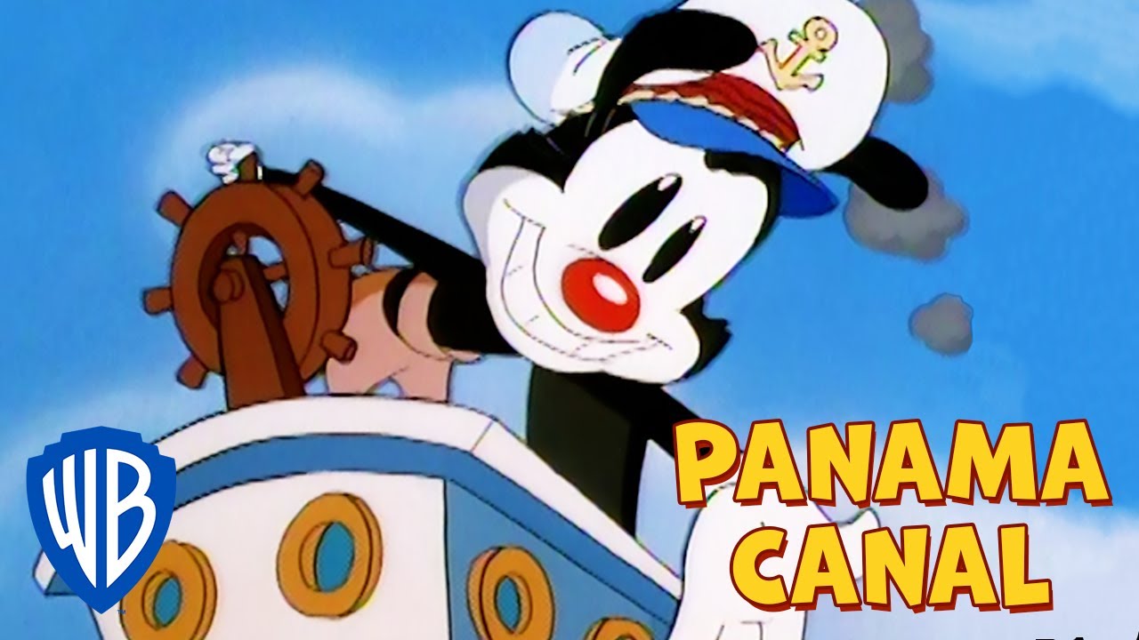 Animaniacs KARAOKE | Panama Canal ⚓️ | Classic Cartoon | WB Kids