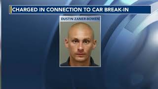 Apex man arrested after being caught on camera breaking into a car