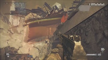 COD Ghost Glitches: Secret out of map spot on Strikezone using K.E.M Strike