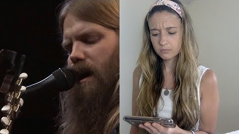 SOMETIMES I CRY - Chris Stapleton  - REACTION VIDEO!