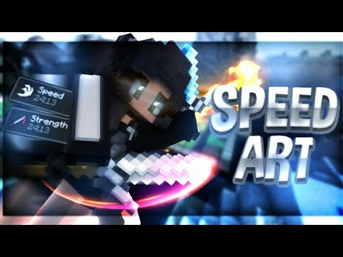 (Speed Art #15) Mc render for SparklingBubbles | PS touch - YouTube