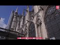 Notre Dame  drone images inside the Parisian cathedral under construction