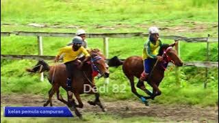 Trend Minggu kelas pemula campuran 30/3/2025 di arena pacuan kuda lepadi Dompu NTB