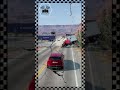 Car Slammed By Truck Force