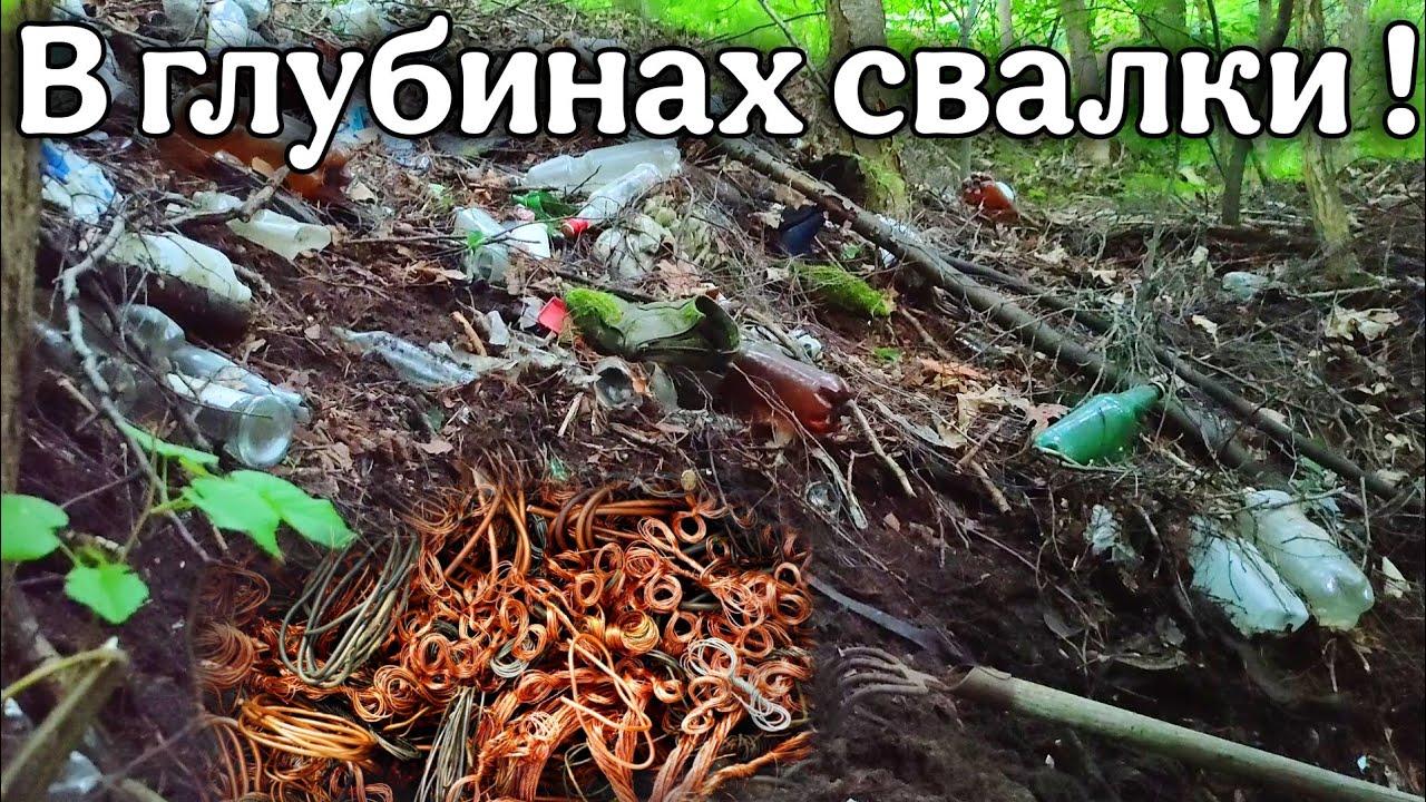 Что я нашёл на старой свалке 1980-х годов?