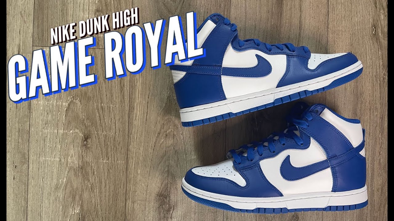 NIKE DUNK HIGH GAME ROYAL 2021 | I EXPECTED BETTER!