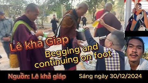 Morning of December 30, 2024 / Le Kha Giap, Doan Van Bau, Thich Minh Tue,