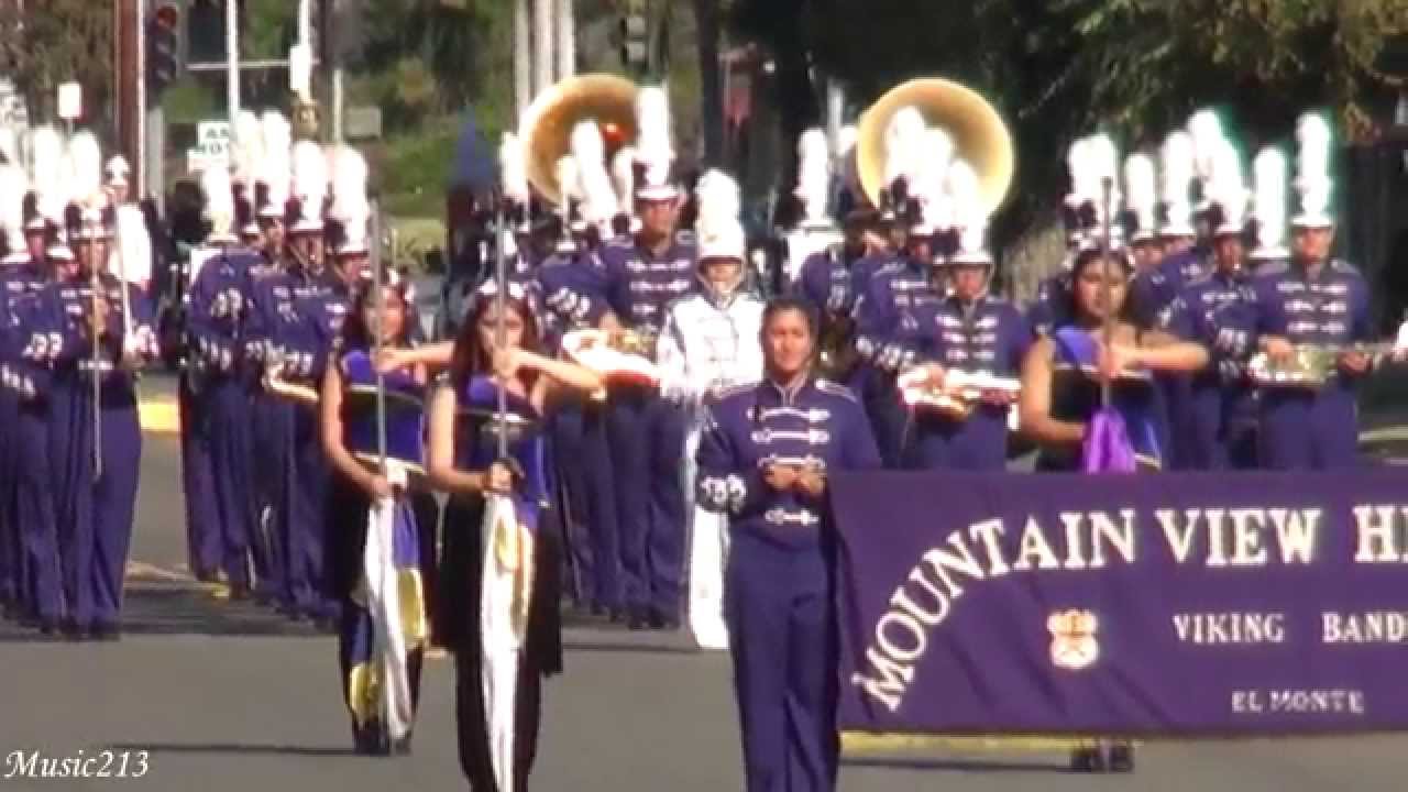 Mountain View Hs On The Square 2015 La Palma Band Review Youtube