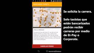 Android Passenger - Corporate Easy Taxi screenshot 4