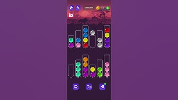 Ball Sort Master Level 411 #ballsortmaster #ballsortmastersolution #puzzlegame #gaming #games