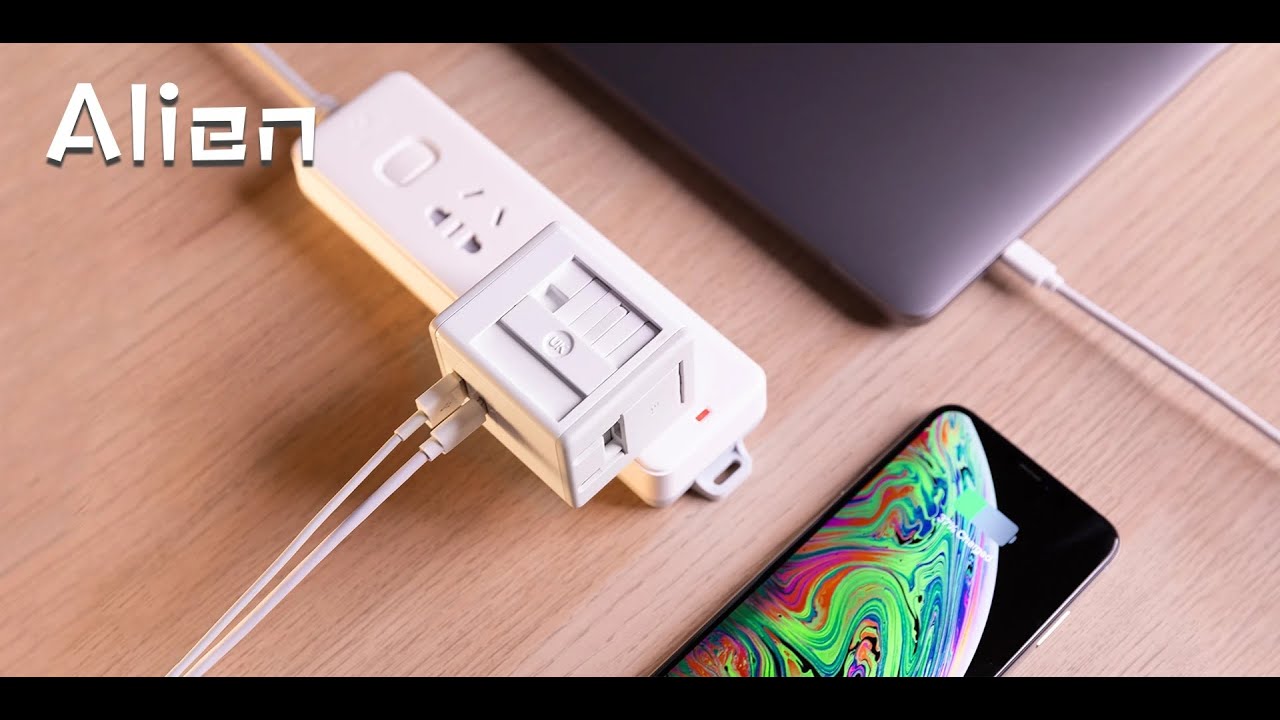 Alien - The Smallest 65w GaN Global Charger