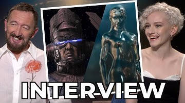 FANTASTIC FOUR | Julia Garner & Ralph Ineson On How They Brought SILVER SURFER and GALACTUS To Life!