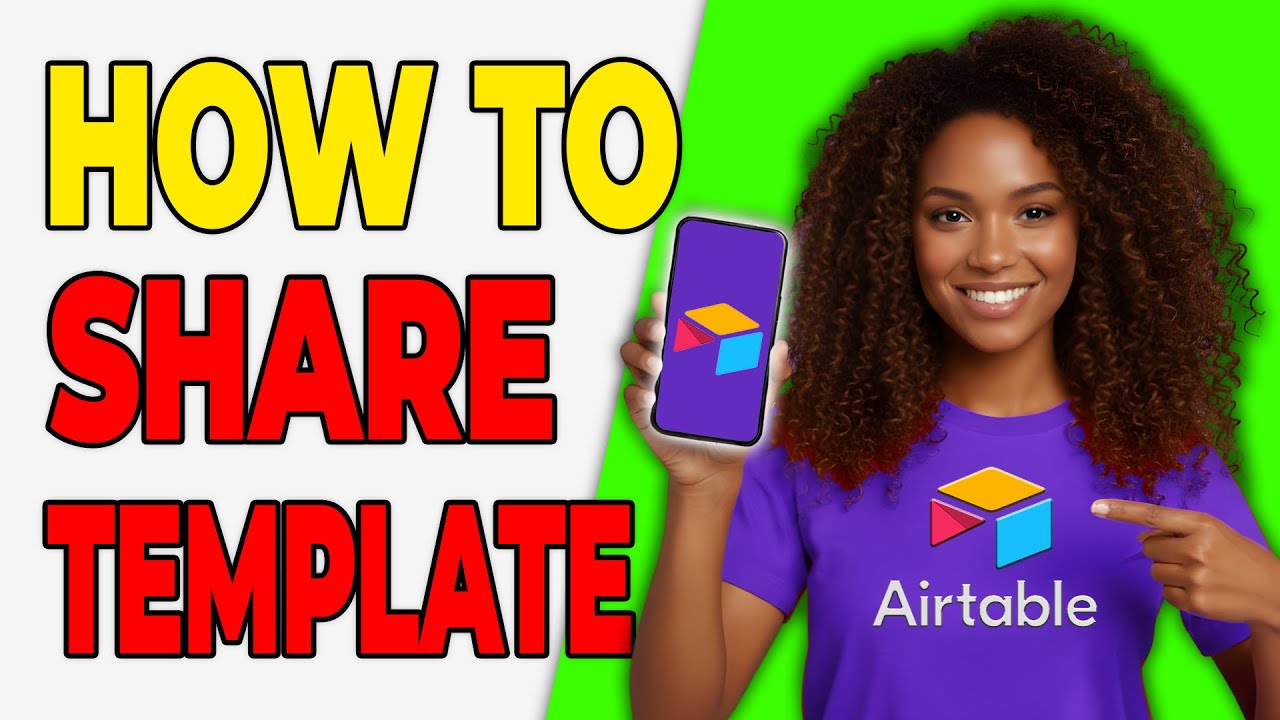 How To Share Airtable Templates [Public Access] - YouTube