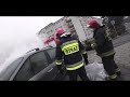 JRG-5 Poznań 2018.12.24 Wigilijny pożar auta