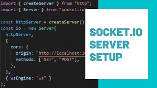 Socket.io Server Setup |  Basic Chat Application with ReactJS & Socket.io | Part 3