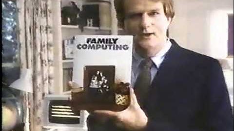 1985 Family Computing Magazine TV commercial