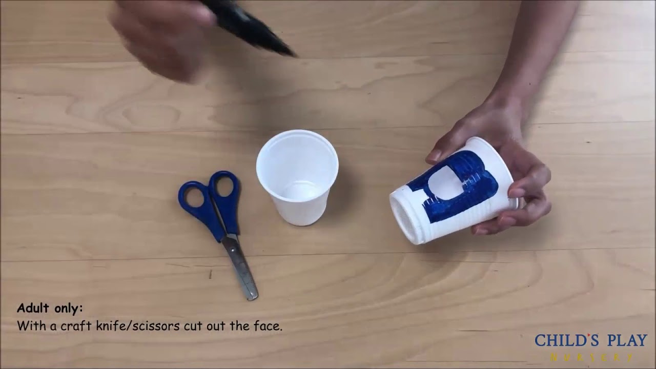 Emotion paper cup experiment YouTube