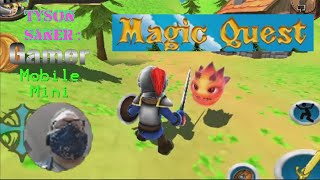 Tyson Saner: Gamer - Mobile Mini - Zeld@ Ocarina: Quest of Time (Magic Quest) - Mobile Game Test screenshot 1