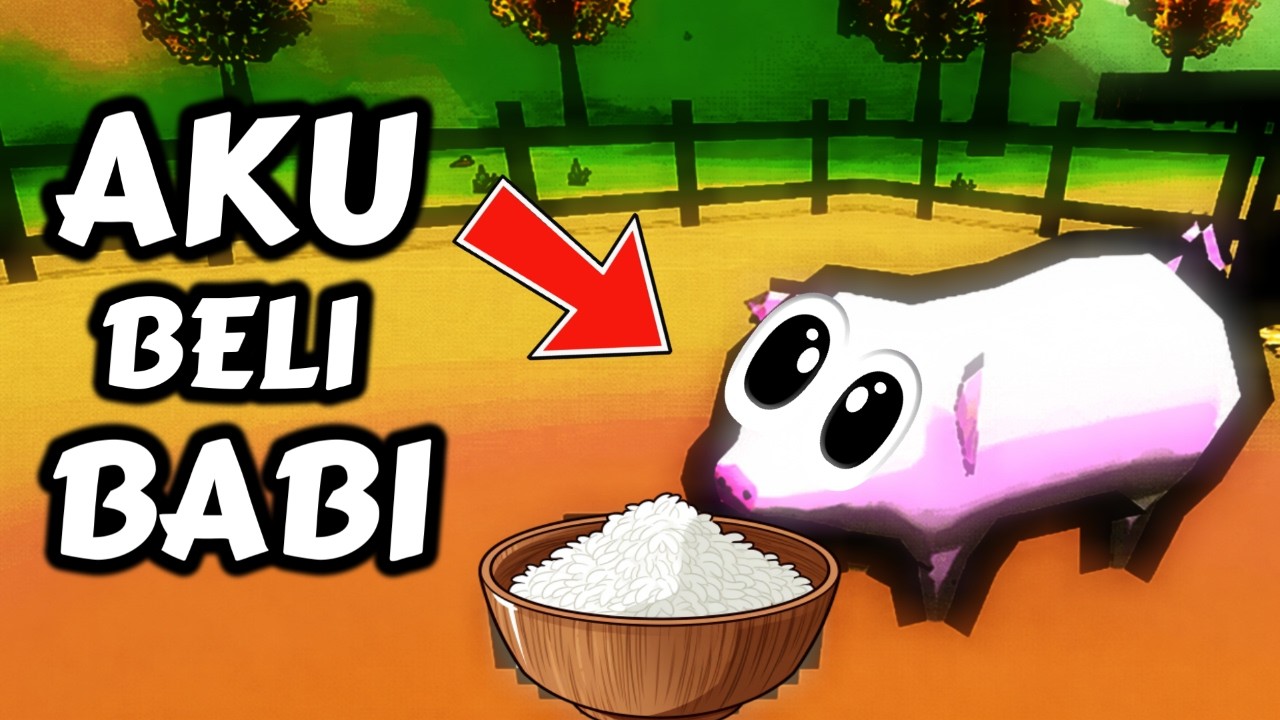 DAH BOSAN BELA KUCING, KALINI AKU BELA MAKHLUK PINK...!!! - (Feed the Pig){LIVE}