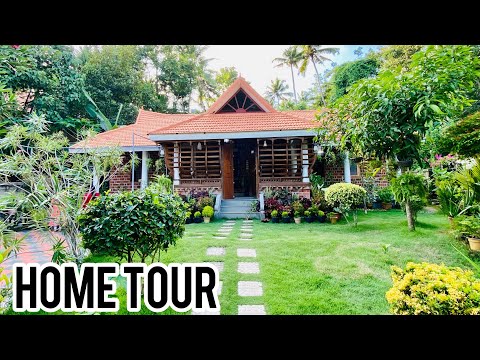 HOME TOUR-🏡 🏠Vellayani,Trivandrum/ BAKER Model House-1500sq.3 bed Room Kerala Style House