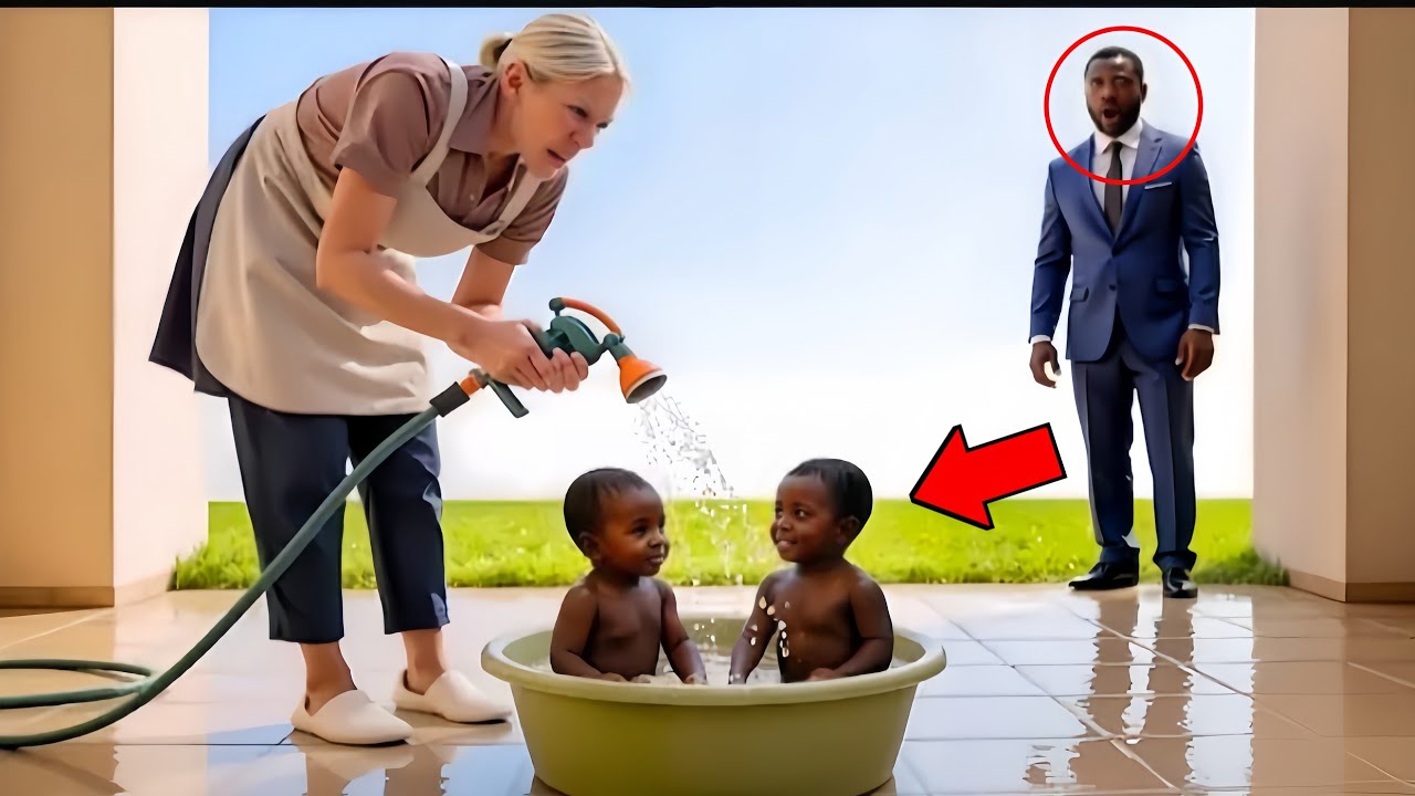 Millionär kam plötzlich nach Hause… und war geschockt, als er die Magd mit seinen  Zwillingen sah - YouTube