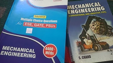 Best book for mechanical engineering// objective type /jkssb/ r s khurmi/ gupta / s chand