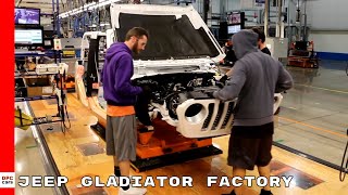 Jeep Gladiator Truck Production Factory at Toledo Assembly Complex