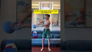 Home Kettlebell Workout—Protect Your Knees, Shape Your Whole Body #exercise #abs#sports
