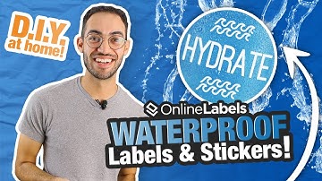 How To Waterproof Labels at Home + All Our Weatherproof Materials! | OnlineLabels