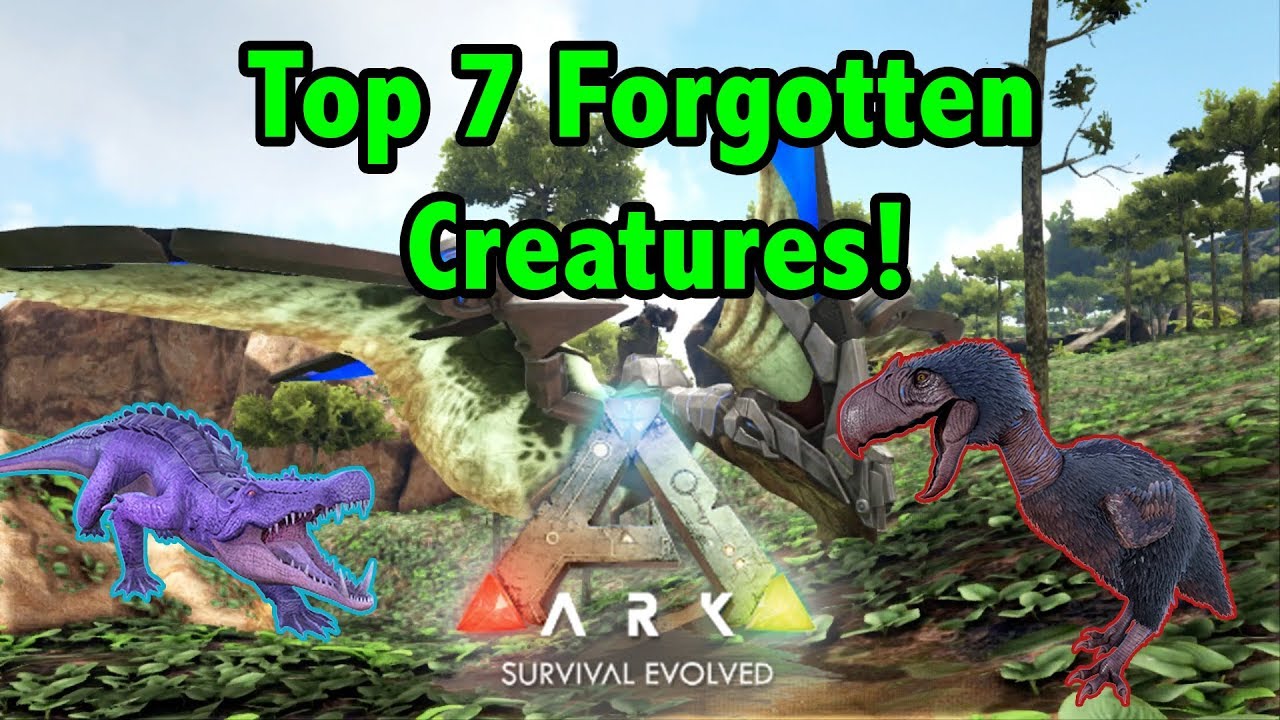Top 7 Creatures That Are ALWAYS FORGOTTEN About In Ark Survival Evolved ...
