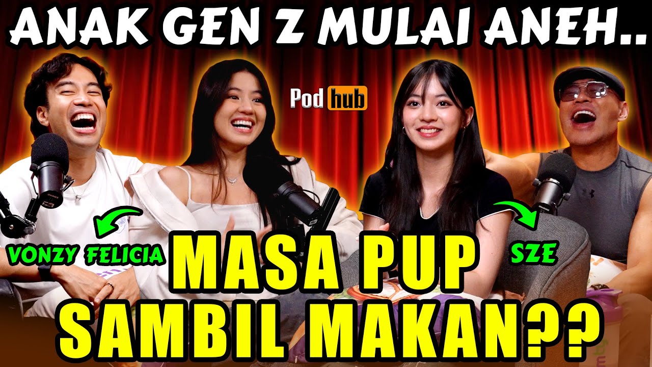 CANTIK2 TAPI PUP SAMBIL MAKAN‼️LOH.. ENAK LOH OM!! VONZY DAN SZE AGAK LAEN! 🤪🤪 - VIDI